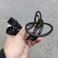 C13 C14 power cord, power connection cord, male and female power cord with 2 ends, 1.5, 1.8 meters l