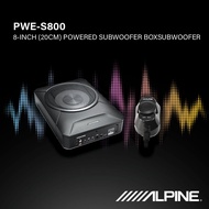 Alpine ซับวูฟเฟอร์บ็อค PWE-S800 (SU00276A01) ขนาด 8 นิ้ว เสียงเบสหนักแน่นทรงพลัง ขนาดกะทัดรัดติดตั้ง