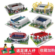 Compatible with Lego Football Field Small Particles High Difficulty Assembling Building Blocks Nocam