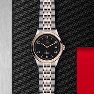 Tudor (TUDOR) Swiss Watch 1926 Series Men's Watch Automatic Mechanical Gold Steel Band Men's Watch 36mm Rose Gold Black Disc M91451-0003