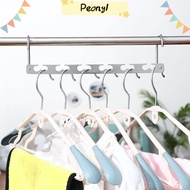 PDONY Magic Hangers Stainless Steel Cloth Hook Space Saver Metal Cloth Hanger