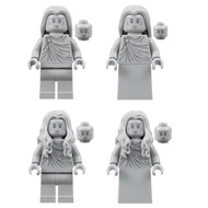 Original Lego Lord of The Rings - Set of 4 Elf Statues 10316 Minifigure new