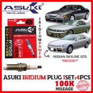 ASUKI Japan Spark Plug Iridium Skyline gts gtt R32 R33 R34 [ rb25 ] - aik20n