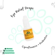 EYE DROPS FOR PETS - FURGANIC HEALTH ESSENTIALS EYE RELIEF (CIPROFLOXACIN + PROBIOTICS) EYE DROPS 30