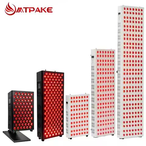 660nm 630nm 850nm Dimmable Dual Chip Red Light Therapy Panel Lamp LED Beauty Devices Near Infrared T