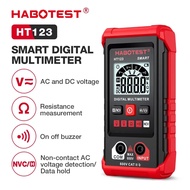 HT123 Smart Digital Multimeter No Shift Small Mini Fully Automatic Identification Repair Electrician