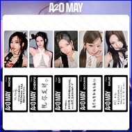 SQ3 5PCS/Set A2O MAY QUCHANG LOMO Card 1ST EP PAPARAZZI ARRIVE Postcards Collection Stars Peripheral
