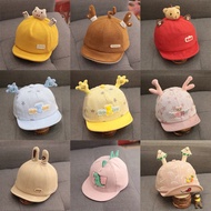 ⭐2025⭐ topi baby budak lelaki perempuan Baby Hat Spring and Autumn Duckbill Cap 6-12 Months Boys Thi