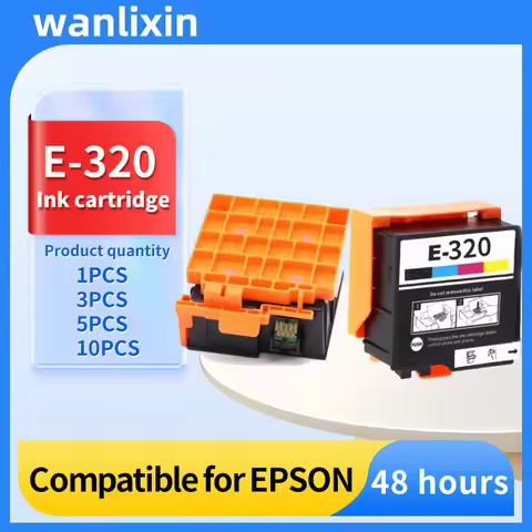 T320 E-320 Premium Color Inkjet Ink Cartridge Compatible For Epson PictureMate PM-400 PM-401 Printer