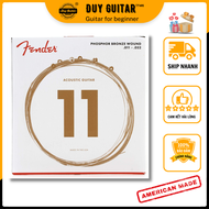 Dây đàn guitar acoustic Fender 70CL 80/20 BRONZE 11-50 dây chính hãng - Duy Guitar Store