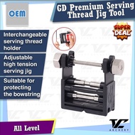 V Club Archery GD Premium Bow String Serving Jig - Adjustable Tension - Precise Servings - Accuracy 