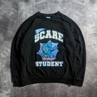 Crewneck Jacket ADLV x Monster Inc Disney Pixar (RARE) Second Thrift Original