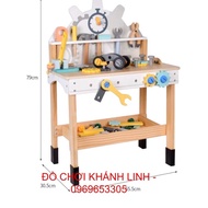 Đồ chơi dụng cụ kỹ thuật bằng gỗ cho bé cao 97cm( nhiều mẫu)