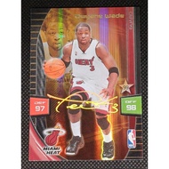 Adrenalyn 2009 Dwyane Wade Extra Signature nba card