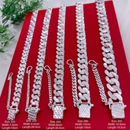 Bangle/Bracelet/Silver 925/perak 925 tulen/gelang tangan /gelang lelaki