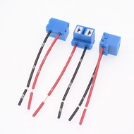 10PCS H7 H18 Car Headlamp Head Light H7 Bulb Ceramic Socket Connector 2 Pin - Soket Mentol Lampu H7 