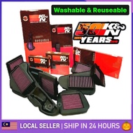 K&amp;N Racing Air Filter NMAX NVX LC135 ADV 160 RSX150 RS150 Y15ZR Y16ZR VARIO150 160 Air Filter KNN AIR FLOW UMA RCB