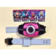 (Genuine Bandai) P-Bandai DX Neo Decade Driver-Second-Hand Kamen Rider Belt + 4 Genuine Cards (Kamen