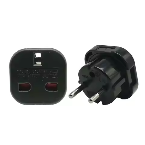 EU Plug Converter UK British Adapter Power Plug Adapter Plug Converter UK to EU Socket Adapter UK To