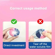 (New formula) 2IN1 toilet deodorant blocks Remove stains twice as muchpink blocks for toilet Blocks 