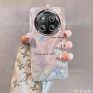 เคส Honor X9C 5G เคส Honor X9B X9A X9C Smart เคสโทรศัพท์แบบแข็งลายดาวสีดาวแวววาว