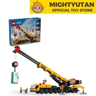 LEGO City 60409 Yellow Mobile Construction Crane Toys for Kids Boys Girls