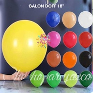 18 Inch DOFF Latex Balloon 18 Inch Latex Balloon/