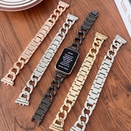 Chain Metal Watch Strap For Samsung Galaxy Fit 3 Strap Metal Loop Samsung fit3 Strap Smartwatch sams