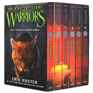6Pcs Warriors Omen of The Stars Original English Novel