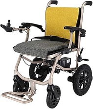 Cushion Lightweight Compact Power Chair Foldable With Folding Pedal Cart Disabled Scooter Compensatory Action Capability
