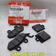 100% ORIGINAL SYM JET X 150 FRONT REAR BRAKE PAD 0 LINING BREK KULIT 4310B-VXC-000 4510B-VXA-000-PH 