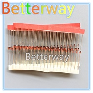 100pcs 1/2W Zener diode DO-35 BZX55C2V2 2V2 2V4 2V7 3V 3V3 3V6 3V9 4V3 4V7 5V1 5V6 6V2 6V8 7V5 8V2 9