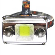 Senter Kepala LL-6653 / Headlight 50 Watt COB + Sorot