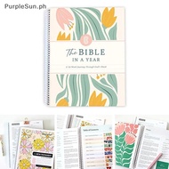 The Bible in A Year: A 52-Week Study Through Gods Word - Spiral Bible Study Guide 52-Week Womens Bib