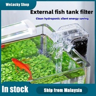 Hot Sale Aquarium Submersibl External Hanging Fish Filter Power Filter Waterfall External Aquarium Plug-on filter Air Pump