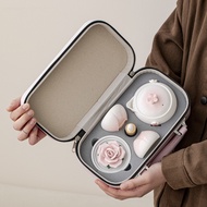 Hot Sale Female Pink Travel Tea Set Gift for Girlfriend Girlfriend Sister Gift Teapot Souvenir Custo