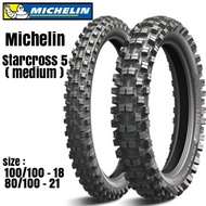Michelin cross Starcross 5 Medium 100 100 18 80 100 21 100/100-18 80/100-21 High Quality