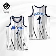 สินค้ายอดนิยม Penny HARDAWAY ORLANDO MAGIC เสื้อแจ็กเก็ตสําเร็จรูป NBA jersey