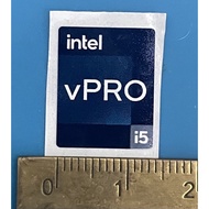 Sticker logo Sticker intel core i5 vpro 11/12th gen original small size