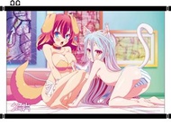 遊戲人生 獸娘play中掛軸