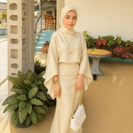 YAN@YAN Shimmer Satin baju kurung Set 8391