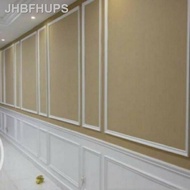 [readystock]✥ↂWainscoting Self Adhesive Wall Skirting DIY Frame Dinding Bingkai Foam Border Line 10cm/6cm/3cm x 5meter