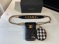 Chanel makeup 海外專櫃贈品手機袋