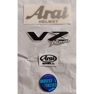STICKER PACKAGE ARAI CUTTINK VZ Ram