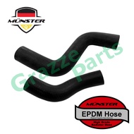 Münster Radiator Coolant Hose Pipe Top Upper Bottom Lower Toyota Land Cruiser Prado KZJ95 Diesel 199