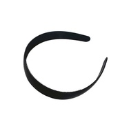 1pcs Hairband/Headband Lady/School Student/ Plastic Black Headband/ Black Hair Check