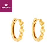 HABIB Oro Italia 916 Yellow Gold Earring GE73500922