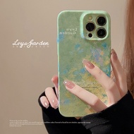casing iphone 15 casing iphone 12 Lukisan minyak 17pro max Apple casing 16 premium 12 filem iPhone15