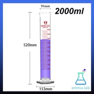 Measuring Cylinder กระบอกตวง ปริมาตร แก้ว (Glass Graduated Cylinder) Class B 5 10 25 50 100 250 500 