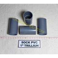 1" TRILLION PVC SOCK